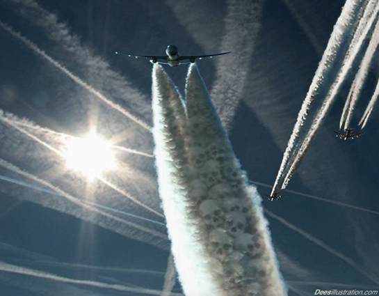 Beschonken piloot praat over chemtrails