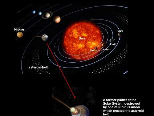 Planeet Nibiru in zicht…. en in Google Sky eruit geknipt.