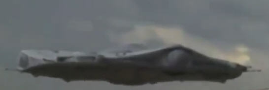 UFO met VS symbool gefilmd in Mexico