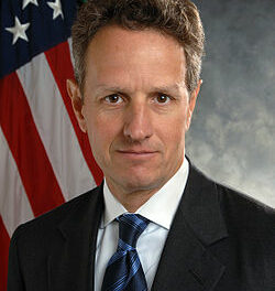 Timothy Geithner gearresteerd, verhoord en vrijgelaten