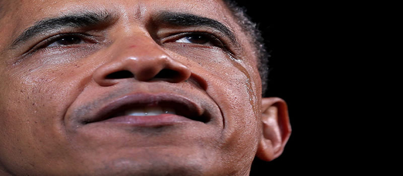 President Obama Cries Over Connecticut Shooting