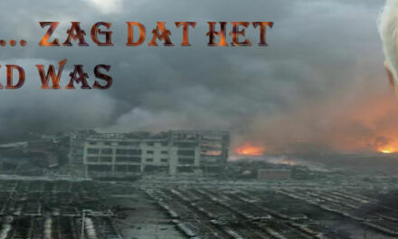 Tianjin, spontane explosie of aanslag?