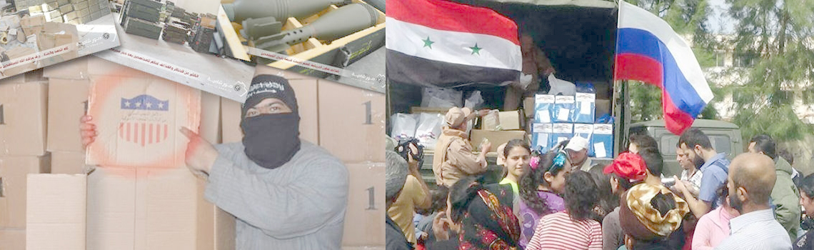 VS liegt over humanitaire hulp Rusland aan Aleppo!