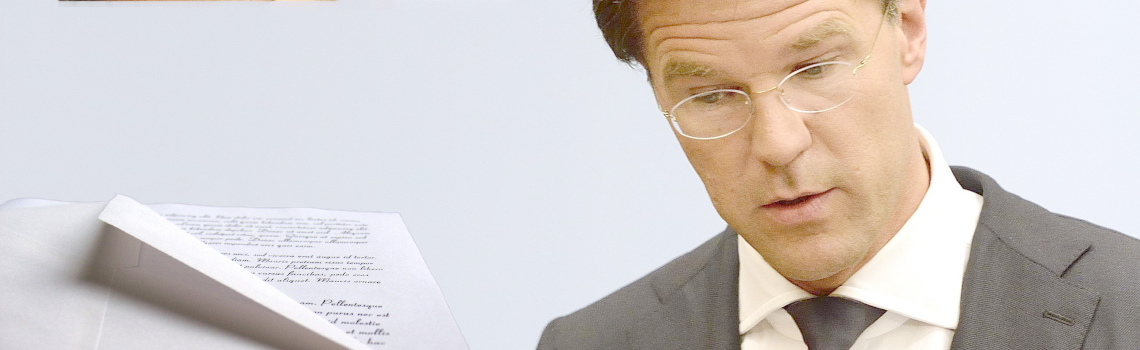 Open brief aan minister-president Mark Rutte