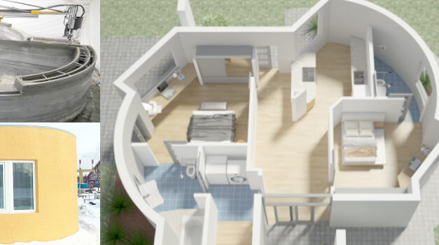 3D huis in 24 uur gebruiksklaar!