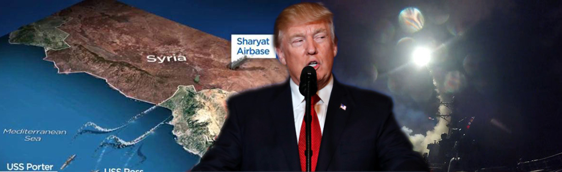 Raketaanval VS op Syrië, wat het journaal u niet vertelt!