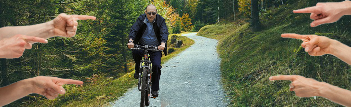 Fiets kwijt? Dat heeft Putin gedaan!